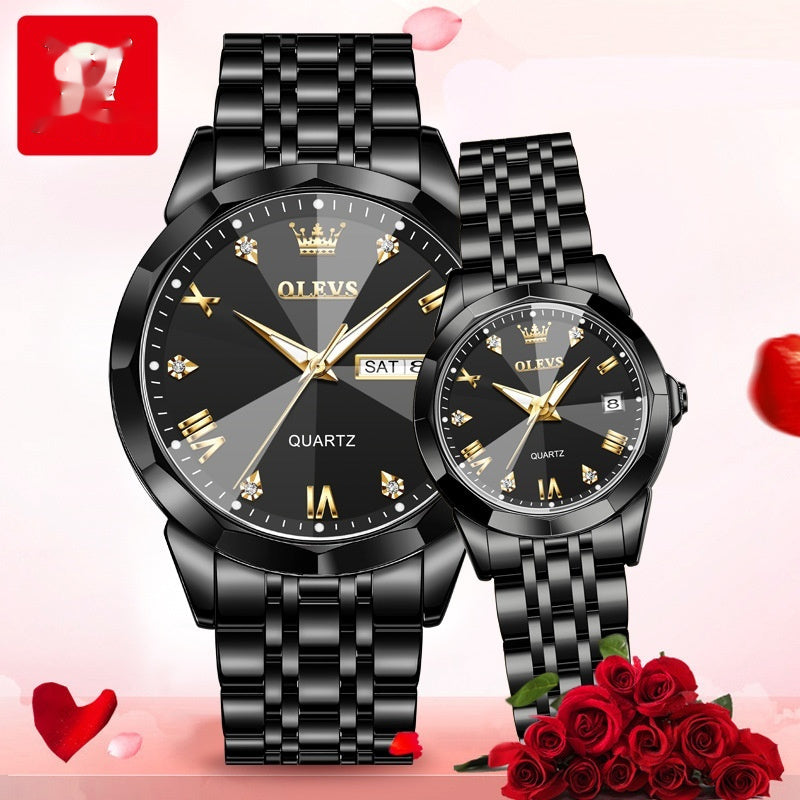 OLEVS - Couple Watch Set