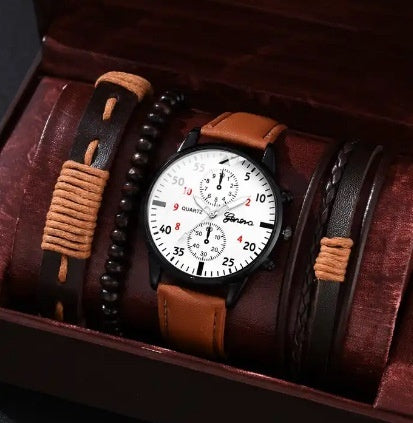 GENEVA - LUNARE GIFT SET (Watch + 3 Bracelets + Gift Box)